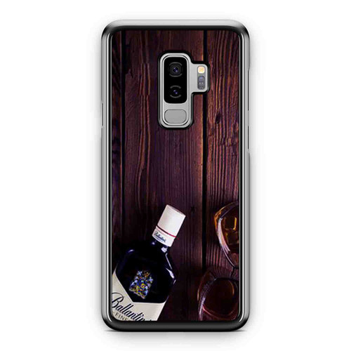 Scotch Alcohol Wood Grain Samsung Galaxy S9 / S9 Plus Case Cover
