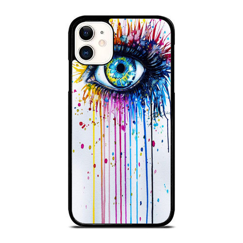 Colorful Eye Retro Funny Vintage Patterned iPhone 11 / 11 Pro / 11 Pro Max Case Cover