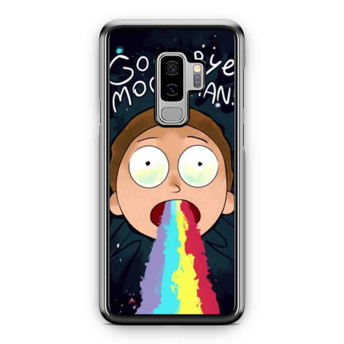 Rick And Morty Adventure Good Bye Moonman Funny Parody Samsung Galaxy S9 / S9 Plus Case Cover