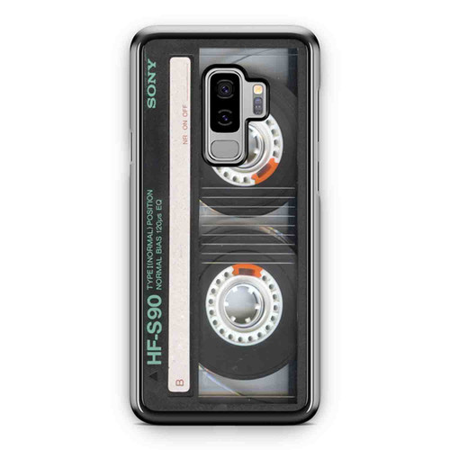 Retro Audio Cassette Tape 4 Samsung Galaxy S9 / S9 Plus Case Cover