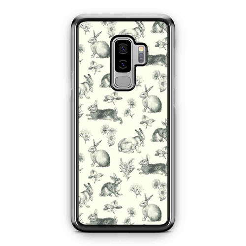 Rabbit Pattern 2 Samsung Galaxy S9 / S9 Plus Case Cover