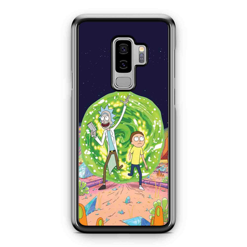 Portrait Rick And Morty Samsung Galaxy S9 / S9 Plus Case Cover