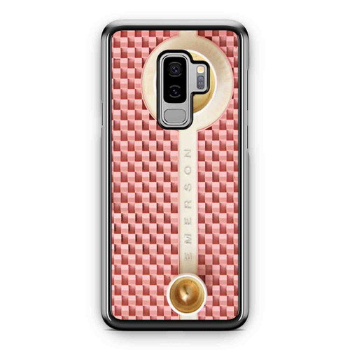 Pink Retro Vintage Old Radio 1 Samsung Galaxy S9 / S9 Plus Case Cover
