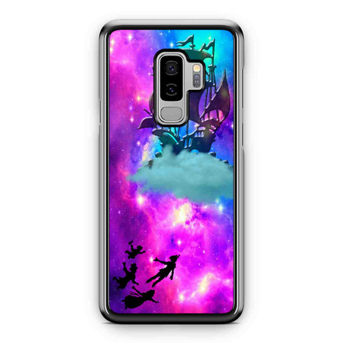 Peter Pan Flying Black And White Garland Samsung Galaxy S9 / S9 Plus Case Cover