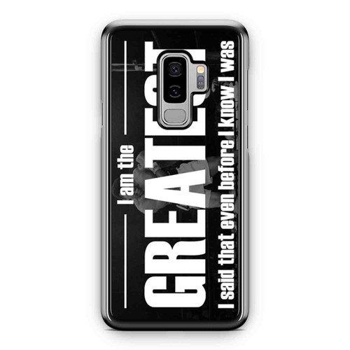 Muhammad Ali Quotes Iam The Greatest Samsung Galaxy S9 / S9 Plus Case Cover