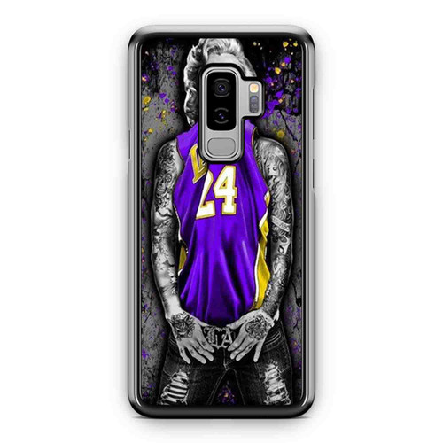 Monroe Lakers 24 Tribute Samsung Galaxy S9 / S9 Plus Case Cover