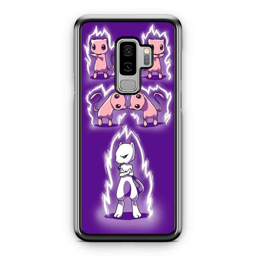 Miew Fusion Miewtwo Saiyan Pokemon Samsung Galaxy S9 / S9 Plus Case Cover