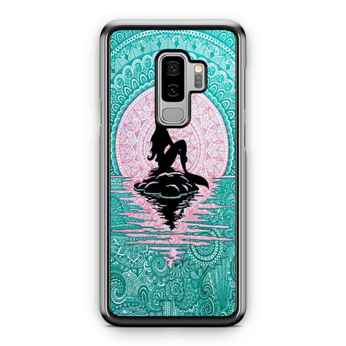 Mandala Mermaid Ariel Hard Samsung Galaxy S9 / S9 Plus Case Cover