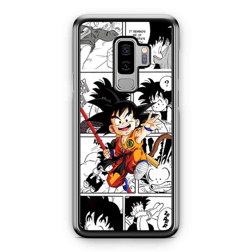 Little Goku Fighting Dragon Ball Samsung Galaxy S9 / S9 Plus Case Cover