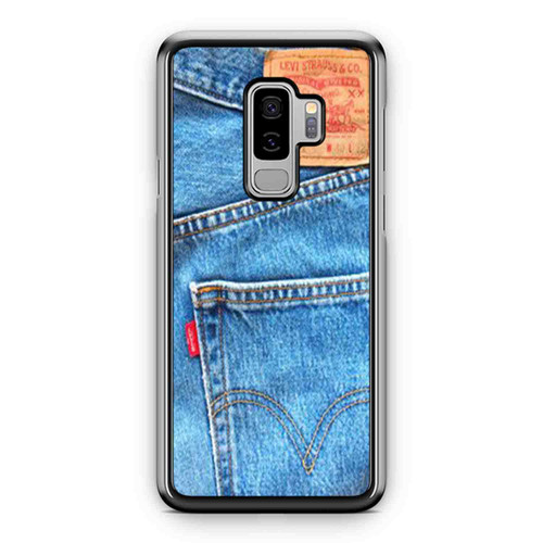 Jeans Style Levi Blue Samsung Galaxy S9 / S9 Plus Case Cover