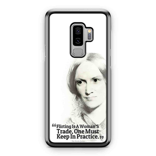 Jane Eyre Quotes Samsung Galaxy S9 / S9 Plus Case Cover