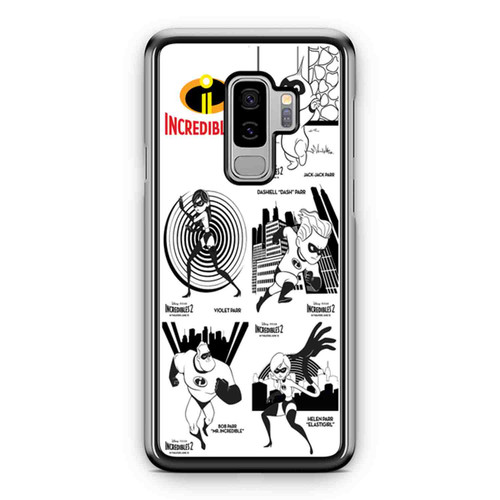 Incredibles 2 Comic Art Samsung Galaxy S9 / S9 Plus Case Cover