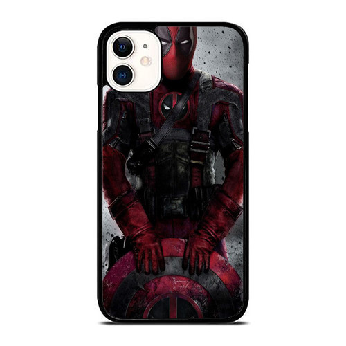 Captain Deadpool Funny Parody Captain America iPhone 11 / 11 Pro / 11 Pro Max Case Cover