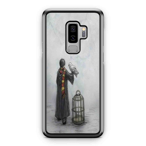 Harry Potter Owl Movie Poster Arts Samsung Galaxy S9 / S9 Plus Case Cover