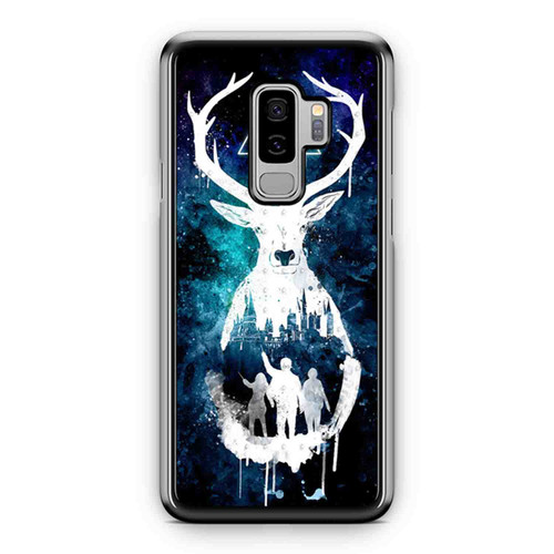 Harry Potter Deer Art Poster Samsung Galaxy S9 / S9 Plus Case Cover