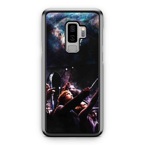 Happiness Can Be Found Even In The Darkest Of Times Dumbledore Quote Samsung Galaxy S9 / S9 Plus Case Cover