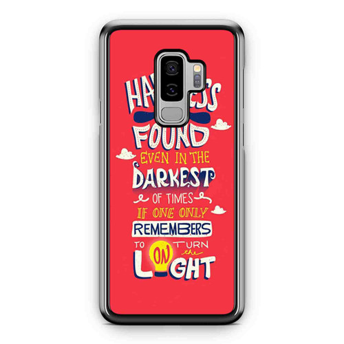 Happiness Can Be Found Even In The Darkest Of Times - Harry Potter Quotes 1 Samsung Galaxy S9 / S9 Plus Case Cover