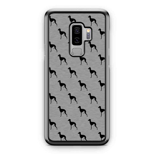 Greyhound Silhouettes Pattern Samsung Galaxy S9 / S9 Plus Case Cover