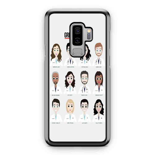 Grey'S Anatomy Characters Cartoon Samsung Galaxy S9 / S9 Plus Case Cover