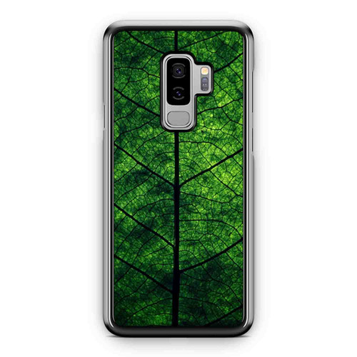 Green Leaf Texture Samsung Galaxy S9 / S9 Plus Case Cover