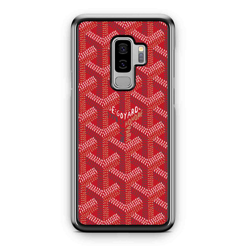 Goyard Red Samsung Galaxy S9 / S9 Plus Case Cover
