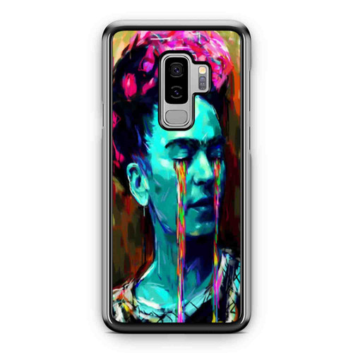 Frida Kahlo Is Crying Rainbow Tears Samsung Galaxy S9 / S9 Plus Case Cover