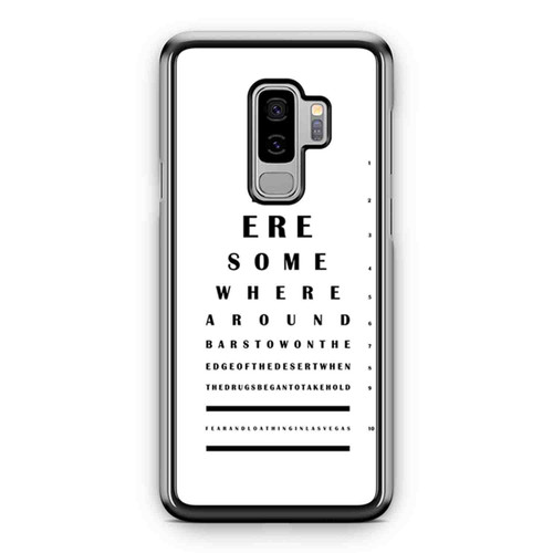 Fear And Loathing In Las Vegas Raoul Duke Book Movie Quote- E Samsung Galaxy S9 / S9 Plus Case Cover