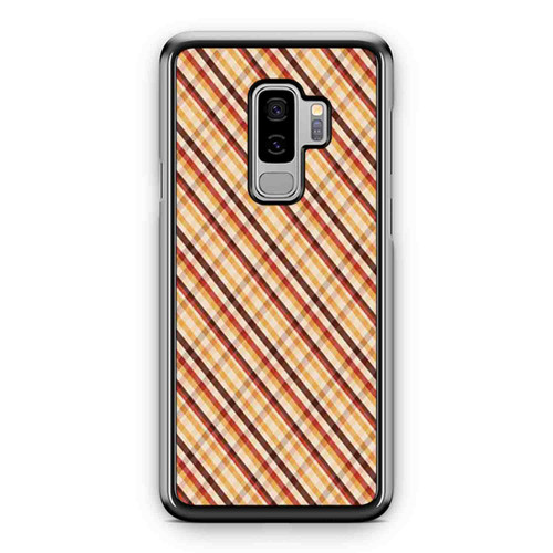 Fall Plaid Print Pattern Samsung Galaxy S9 / S9 Plus Case Cover