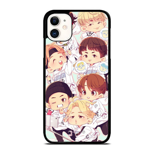 Bts Cartoon Drawing iPhone 11 / 11 Pro / 11 Pro Max Case Cover