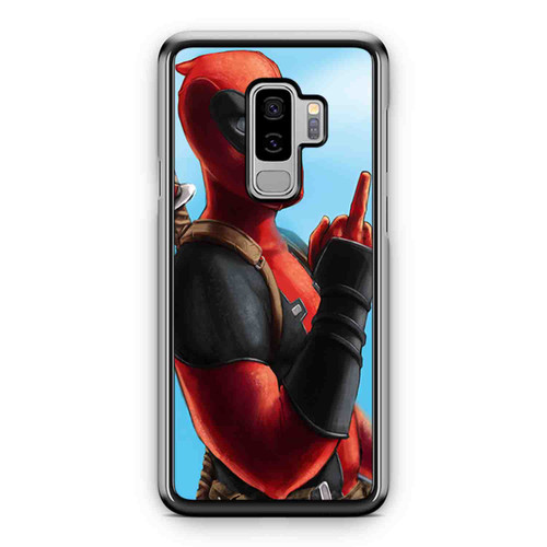 Deadpool Cool Character Funny Movie Give A Fuck Samsung Galaxy S9 / S9 Plus Case Cover