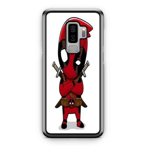 Chibi Deadpool Marvel Superhero Samsung Galaxy S9 / S9 Plus Case Cover