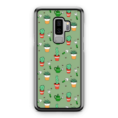 Cactus Vector Pattern 7 Samsung Galaxy S9 / S9 Plus Case Cover