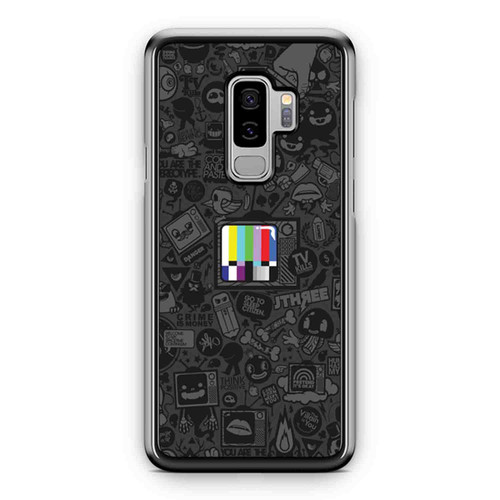 Anime Test Patterns Selective Coloring Samsung Galaxy S9 / S9 Plus Case Cover