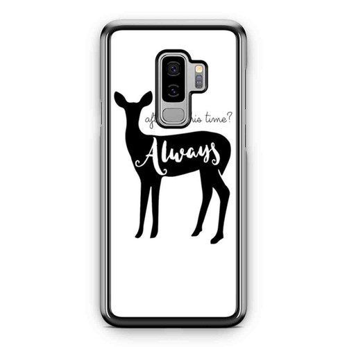 Always Stag Harry Potter Deathly Hallows Patronus Charm Samsung Galaxy S9 / S9 Plus Case Cover