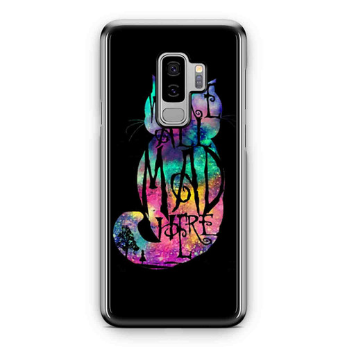 Alice In Wonderland Cheshire Cat Poster Samsung Galaxy S9 / S9 Plus Case Cover