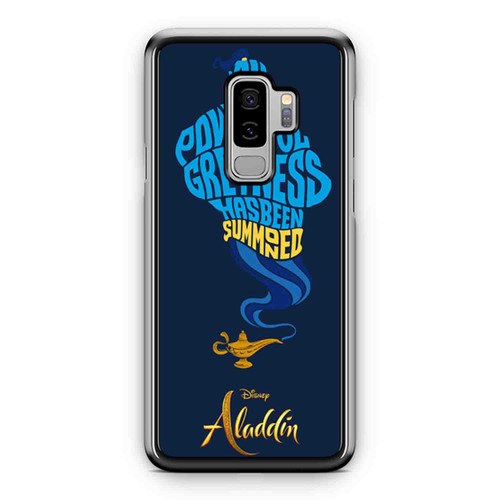 Aladdin Disney All Powerful Greatness Samsung Galaxy S9 / S9 Plus Case Cover