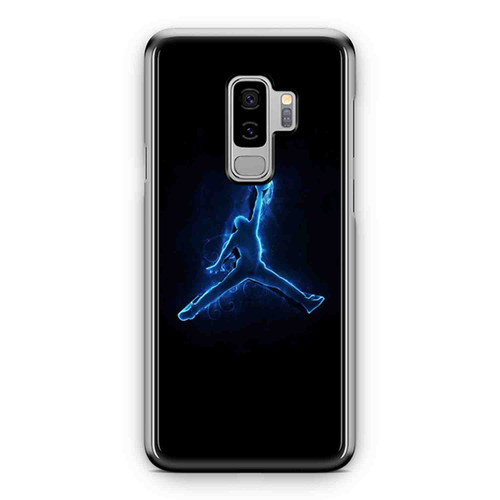 Air Jordan Logo Neon Samsung Galaxy S9 / S9 Plus Case Cover