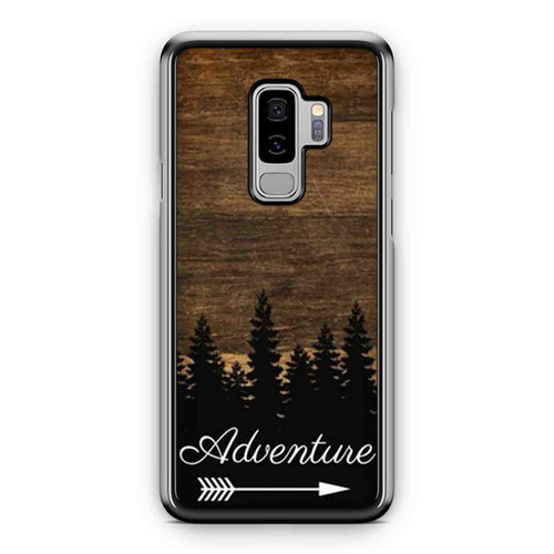 Adventure Wood Hiking Camping Travel Arrow Quote Nature Outdoors Samsung Galaxy S9 / S9 Plus Case Cover
