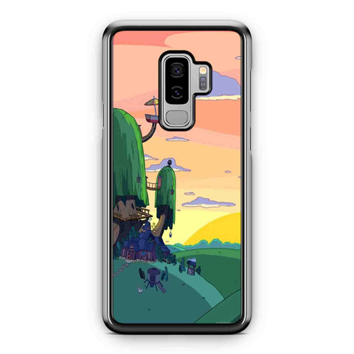 Adventure Time Tree House In Foreground 1 Samsung Galaxy S9 / S9 Plus Case Cover