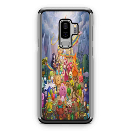 Adventure Time Cartoon Paint Art Samsung Galaxy S9 / S9 Plus Case Cover