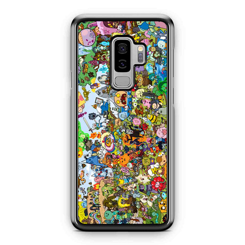Adventure Time Cartoon All Character Samsung Galaxy S9 / S9 Plus Case Cover