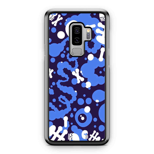 Abstract Pattern Skull And Bones Samsung Galaxy S9 / S9 Plus Case Cover