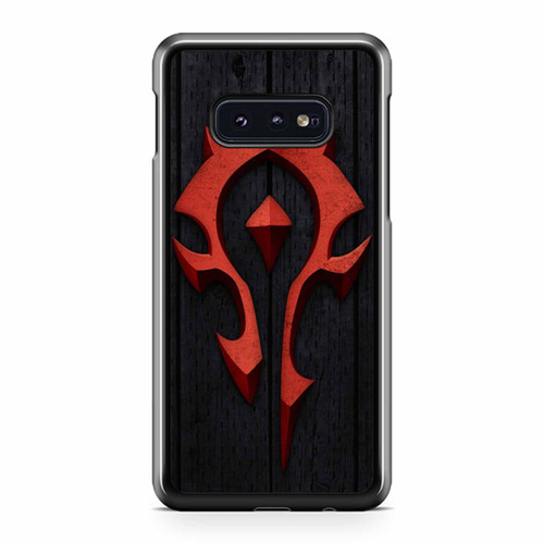 World Of Warcraft Wallpaper Horde Samsung Galaxy S10 / S10 Plus / S10e Case Cover