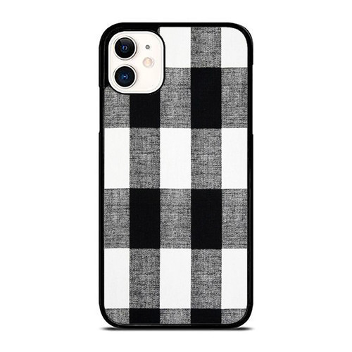 Black And White Buffalo Check iPhone 11 / 11 Pro / 11 Pro Max Case Cover