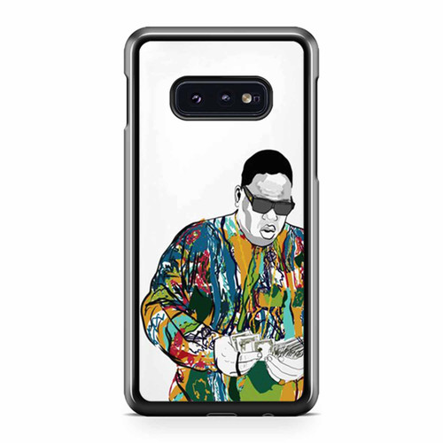 The Notorious B.I.G. Biggie Smalls Coogi Painting Art Samsung Galaxy S10 / S10 Plus / S10e Case Cover