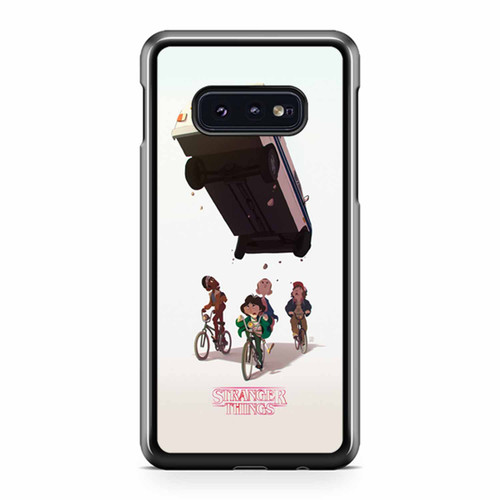 Stranger Things Flying Van Samsung Galaxy S10 / S10 Plus / S10e Case Cover