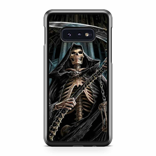 Skull And Grim Reaper Grim Reaper Skull Skeleton Samsung Galaxy S10 / S10 Plus / S10e Case Cover