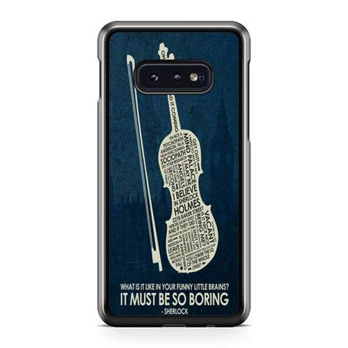 Sherlock Letter To John Samsung Galaxy S10 / S10 Plus / S10e Case Cover