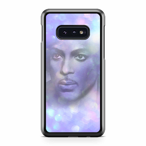 Prince Purple Rain Glliter Soft Blue Samsung Galaxy S10 / S10 Plus / S10e Case Cover
