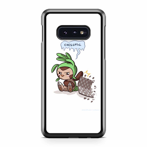 Pokemon Go Pokemon Gamer Funny Chespin Samsung Galaxy S10 / S10 Plus / S10e Case Cover